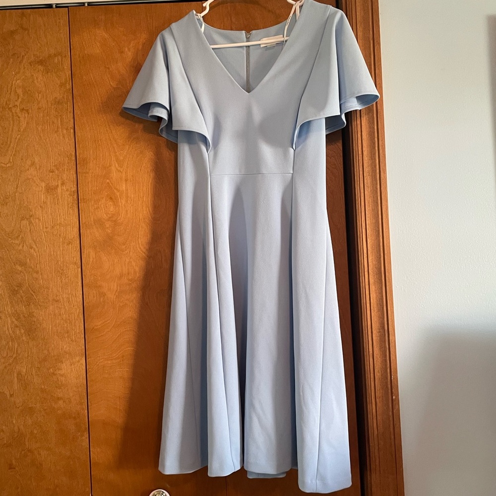 Formal blue dress